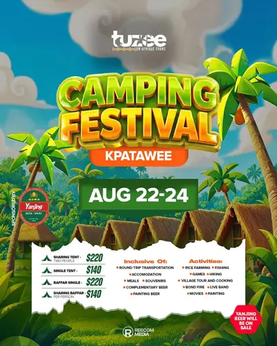 Camping Festival — Kpatawee (August edition)